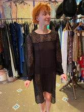 Load image into Gallery viewer, 20’s Lacey chiffon flapper
