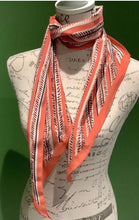 Load image into Gallery viewer, Moschino pure silk pointed scarf
