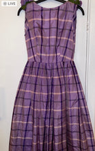Load image into Gallery viewer, 50’s silk taffeta party dress
