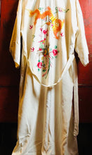 Load image into Gallery viewer, Silk Embroidered Dressing gown
