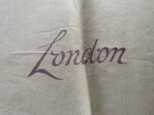 Load image into Gallery viewer, Blue 40&#39;s London tourist scarf
