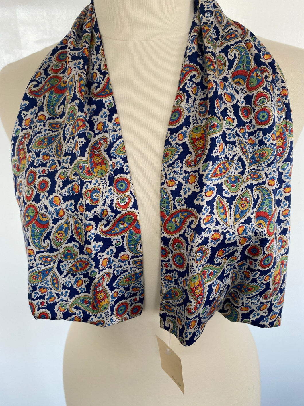 Silk 40’s cravat scarf