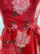 Load image into Gallery viewer, Wendy 60&#39;s tiered peplum frock
