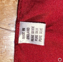Load image into Gallery viewer, Paisley red silk unworn -

