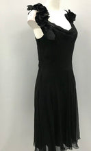 Load image into Gallery viewer, FWM black bias cut silk 14
