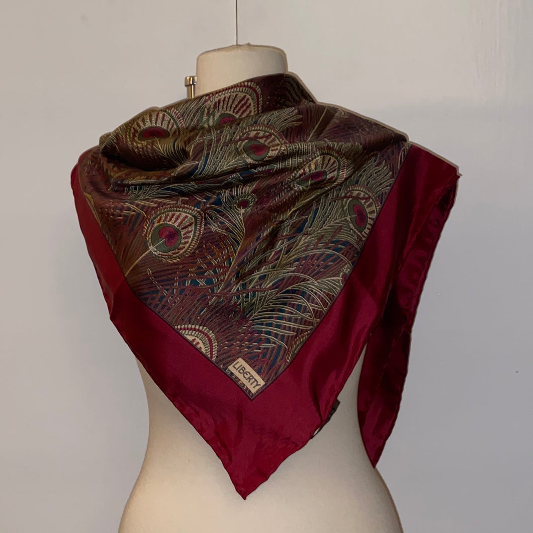 Liberty Hera silk scarf - deadstock