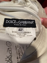 Load image into Gallery viewer, Dolce &amp; Gabbana white dress
